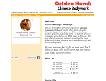 Tablet Screenshot of goldenhandschinesebodywork.com